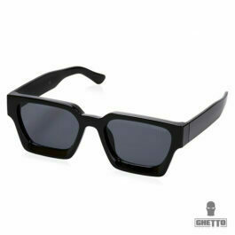Ghetto Square Luxury Retro Sunglasses Black Frame Unisex