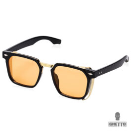 Ghetto Fashion Sunglasses Black/Gold Frame Unisex