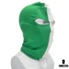 ghetto green / white balaclava 2 hole unisex