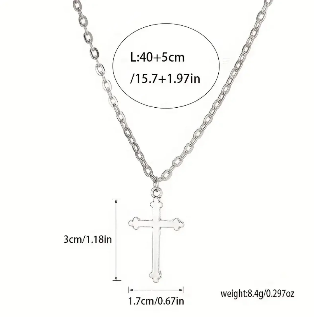 ghetto cross pendant necklace