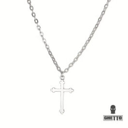 Ghetto Cross Pendant Necklace