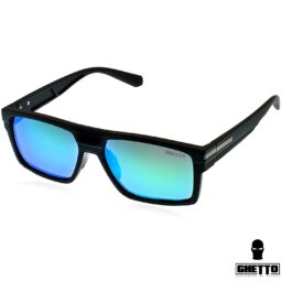 Ghetto Fashion Simple Outdoor Sunglasses Black Frame For Men