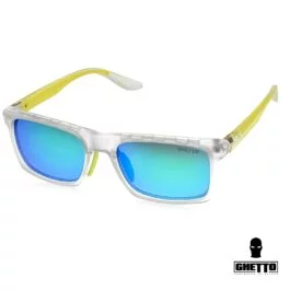 Ghetto Simple Outdoor Sunglasses ClearGreen Frame Unisex