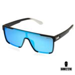 Ghetto Ochelari de soare pătrați supradimensionați Cadru gri Unisex