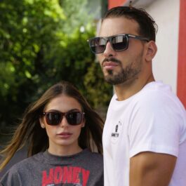 Ghetto New Fashion ClearBlue Design Sunglasses Unisex