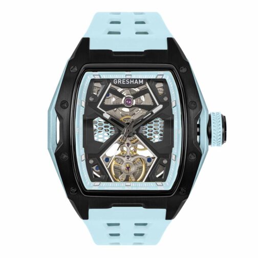 gresham gl special edition black and light blue colourway horizon