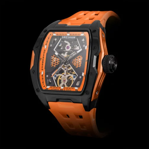 gresham gl special edition black&orange colourway lava