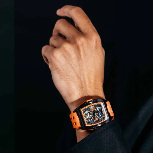 gresham gl special edition black&orange colourway lava