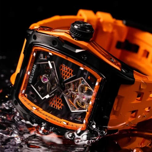 gresham gl special edition black&orange colourway lava