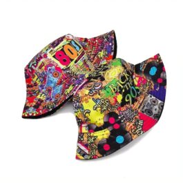 Ghetto Graffiti 90s Bucket Fisherman Hat
