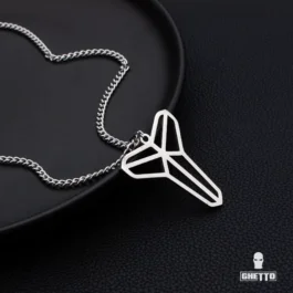 Ghetto Hip Hop Black Mamba SS Baschet Colier Unisex