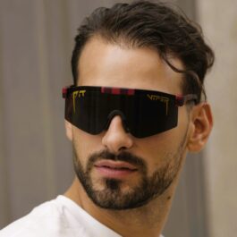 Ghetto Viper Pit G Sport Sunglasses Black/Red Frame