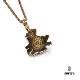 Ghetto Hip-hop Money Bag Pendant Necklace