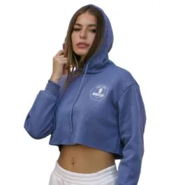 Ghetto Cropped Hoodie 100% Polyester | Modern Streetwear Style