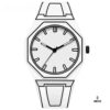 ghetto 3d style no name polycarbonate analog quartz watch