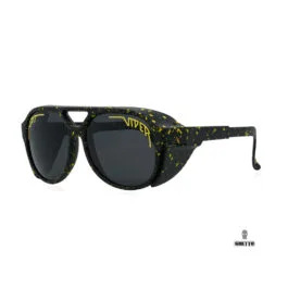 Ghetto Viper Pit G Sport Round Sunglasses Black MultiColor Frame