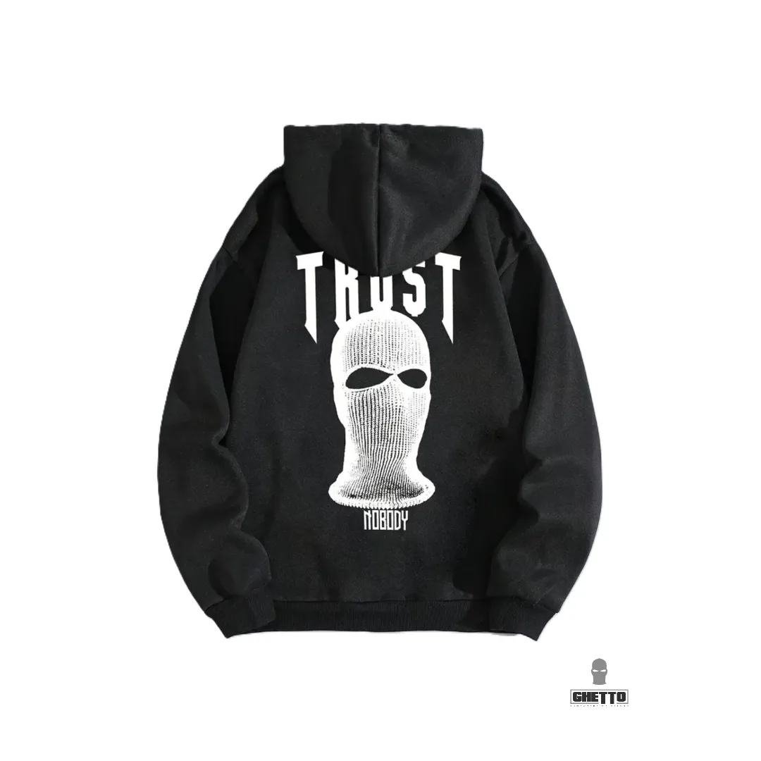 ghetto negru hanorac hip hop streetwear unisex