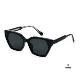Ghetto Cat Eye Sunglasses Black Frame For Women