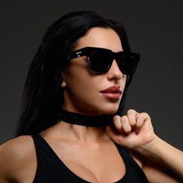 Ghetto Square Luxury Sunglasses Black Frame Unisex