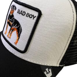 Ghetto Black/White Cap Bad Boy