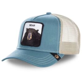 Ghetto Light Blue Cap Animal Bear