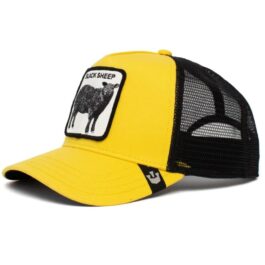 Ghetto Yellow Cap Animal Black Sheep