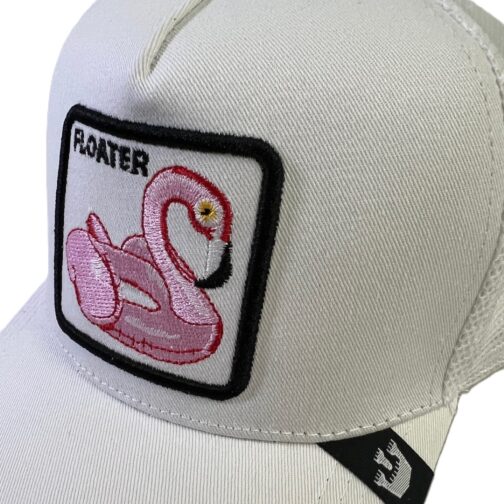 ghetto white cap floater