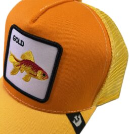 Ghetto Yellow/Orange Cap Gold