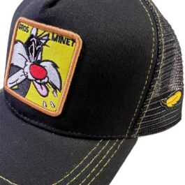 Ghetto Black Cartoon Cap Gros Minet