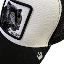 Ghetto Black/White Cap Animal Panther