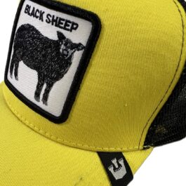 Ghetto Yellow Cap Animal Black Sheep