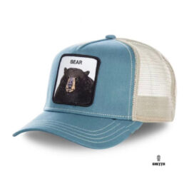 Ghetto Light Blue Cap Animal Bear