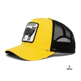 Ghetto Yellow Cap Animal Black Sheep