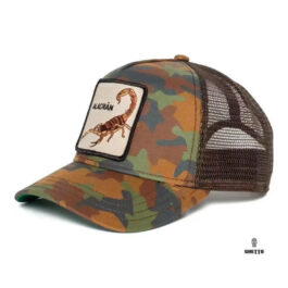 Ghetto Green Camo Cap Animal Alacran