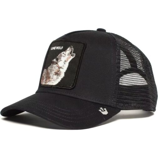 ghetto black cap lone wolf
