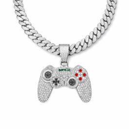 Ghetto Hip Hop Controller PS Game Pandantiv Colier