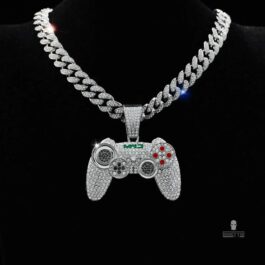 Ghetto Hip Hop Controller PS Game Pandantiv Colier