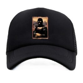Ghetto Art Balaclava Logo Black Cap