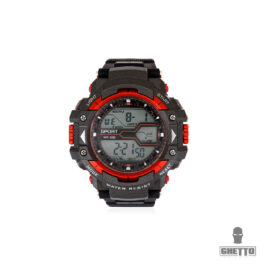 Ghetto Digital Fashion Shock Sport Red Watch