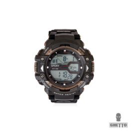 Ghetto Digital Fashion Shock Sport Gold Watch