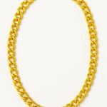 Ghetto Yellow Gold Stainless Steel Chain Necklace | Cuban Link Necklace
