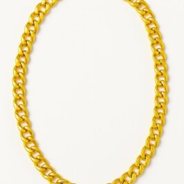 Ghetto Yellow Gold Stainless Steel Chain Necklace | Cuban Link Necklace