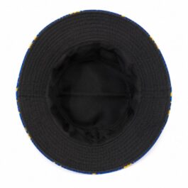 Ghetto Blue Leaf Bucket Hat – Adult Size | Polyester / Cotton