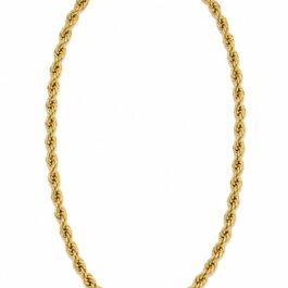 Ghetto Gold Rope Chain Necklace – 50cm