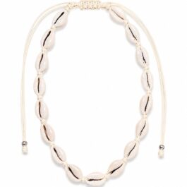 Ghetto Natural Cowrie Shell Adjustable Choker Necklace